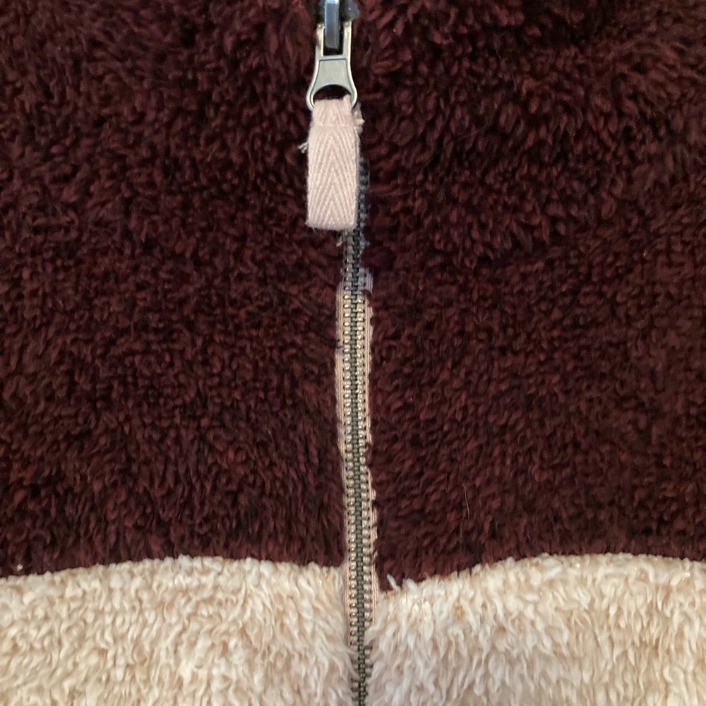 Fleece pull over sweater jacket by Maurices - Picture 3 of 11